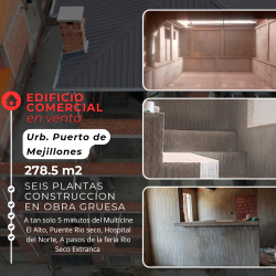 EDIFICIO COMERCIAL EN VENTA RIO SECO