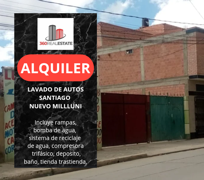 LAVADO DE AUTOS EN ALQUILER